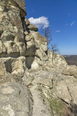 Antik Trakya şehri Perperikon harabeleri, Kardzhali bölgesi, Bulgaristan