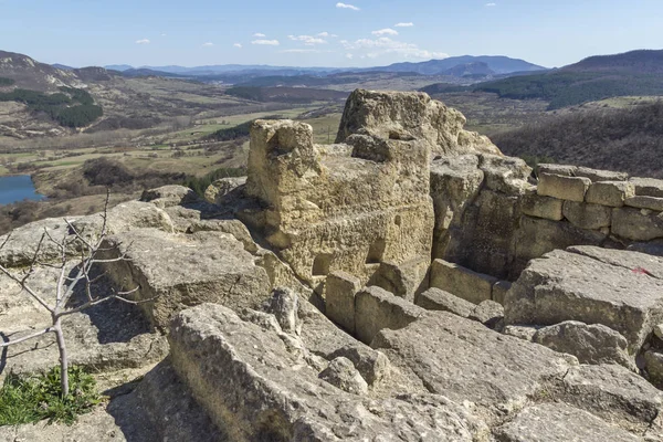 Руины Древнего Фракийского Города Перперикон Регион Карджали Болгария — стоковое фото