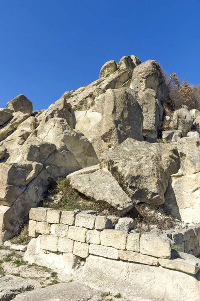 ペルペリコンの古代トラキアの町 カルジャリー地域 ブルガリアの遺跡 — ストック写真
