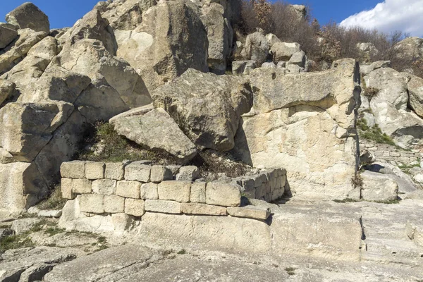Ruïnes Van Het Oude Thracië Stad Van Perperikon Kardzhali Regio — Stockfoto