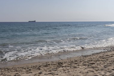 Possidi Cape 'de Famous Beach, Kassandra Yarımadası, Halkidiki, Orta Makedonya, Yunanistan