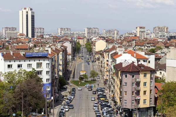 Sofia Bulgaria April 2019 Panoramablick Auf Die Stadt Sofia Vom — Stockfoto