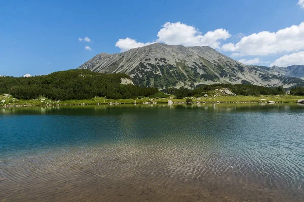 Amazing Summer Landscape Muratovo Hvoynato Lake Pirin Mountain Bulgaria — Stock Photo, Image