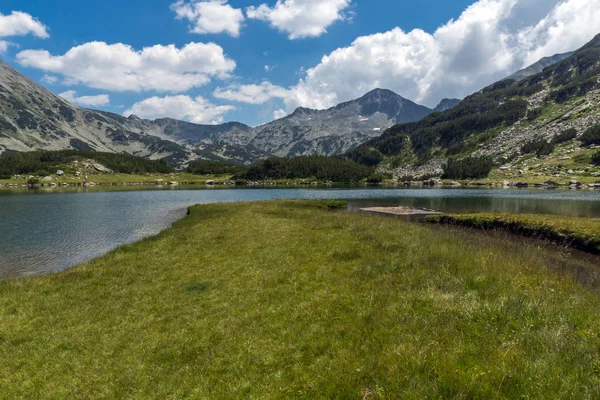 Incredibile Paesaggio Estivo Muratovo Hvoynato Lago Pirin Mountain Bulgaria — Foto Stock