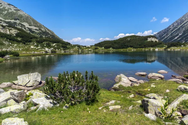 Amazing Summer Landscape Muratovo Hvoynato Lake Pirin Mountain Bulgaria — Stock Photo, Image