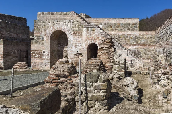 Antik Roma Kalesi Trajan Kapısı Harabeleri Sofya Bölgesi Bulgaristan — Stok fotoğraf