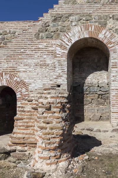 Ruinas Antigua Fortaleza Romana Puerta Trajano Región Sofía Bulgaria — Foto de Stock