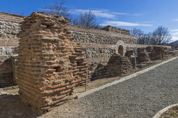 Ruinerna Den Antika Romerska Fästningen Trajanus Port Sofia Regionen Bulgarien — Stockfoto