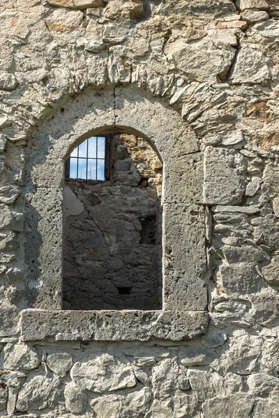 Antiga Igreja Ortodoxa Medieval São João Rila Fundo Reservatório Zhrebchevo — Fotografia de Stock