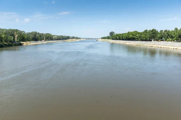 Meric River Passing City Edirne East Thrace Turkey — Stock Photo, Image