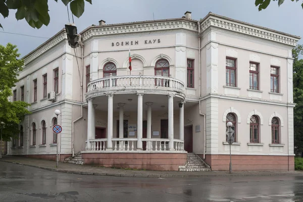 Yambol Bulgaria Mai 2008 Gebäude Und Straße Zentrum Der Stadt — Stockfoto