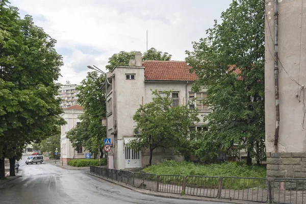 Yambol Bulgaria May 2008 Building Street Center Town Yambol Bulgaria — Stock Photo, Image