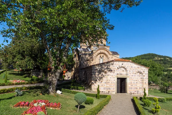 Lesnovo Klooster Noord Macedonië Juli 2018 Zonsondergang Uitzicht Lesnovo Klooster — Stockfoto