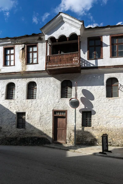 Shiroka Laka Bulgarien Augusti 2018 1800 Talet Hus Historiska Staden — Stockfoto