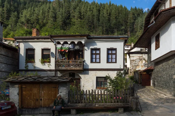 Shiroka Laka Bulgaria August 2018 Nineteenth Century Houses Historical Town — Stock Photo, Image
