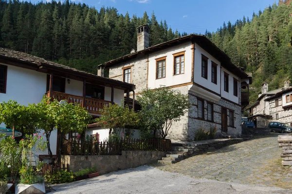 Shiroka Laka Bulgaria Agosto 2018 Casas Del Siglo Xix Histórica — Foto de Stock