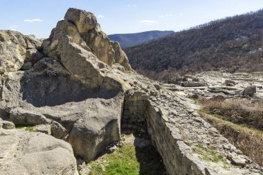Antik sığınak şehri Perperikon harabeleri, Kardzhali bölgesi, Bulgaristan