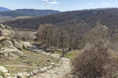 Antik sığınak şehri Perperikon harabeleri, Kardzhali bölgesi, Bulgaristan