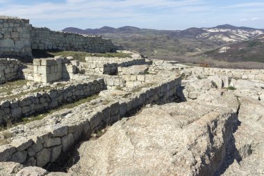 Antik sığınak şehri Perperikon harabeleri, Kardzhali bölgesi, Bulgaristan