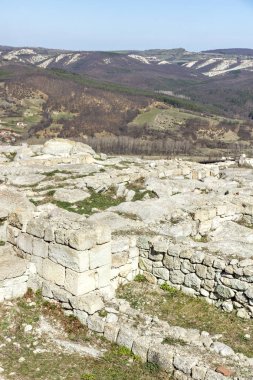 Antik sığınak şehri Perperikon harabeleri, Kardzhali bölgesi, Bulgaristan