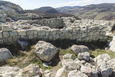 Antik sığınak şehri Perperikon harabeleri, Kardzhali bölgesi, Bulgaristan