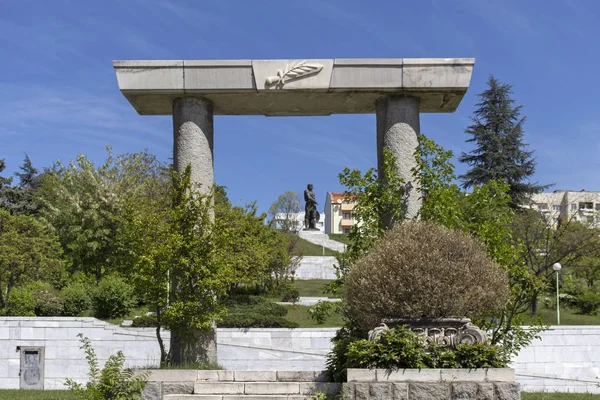 Sandanski Bulgaria Abril 2019 Monumento Gladiador Tracio Espartaco Ciudad Sandanski — Foto de Stock