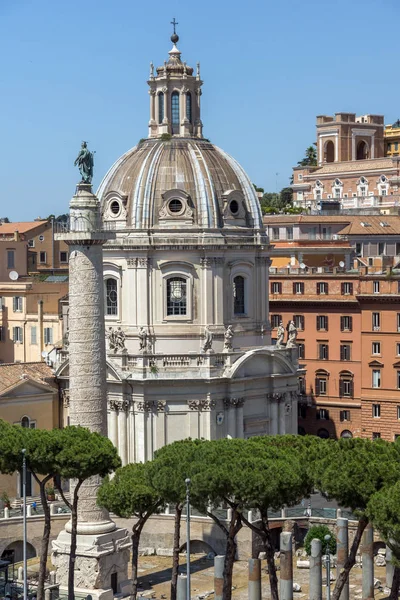 Roma Italia Giugno 2017 Incredibile Panorama Della Città Roma Dal — Foto Stock