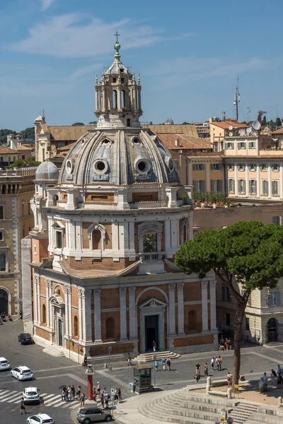 Roma Italia Giugno 2017 Incredibile Panorama Della Città Roma Dal — Foto Stock