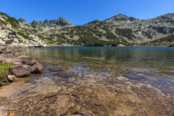 Pemandangan Menakjubkan Dengan Danau Valyavishko Pirin Mountain Bulgaria — Stok Foto