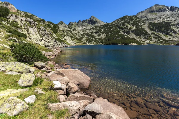 Pemandangan Menakjubkan Dengan Danau Valyavishko Pirin Mountain Bulgaria — Stok Foto