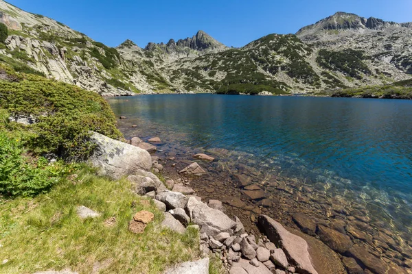 Pemandangan Menakjubkan Dengan Danau Valyavishko Pirin Mountain Bulgaria — Stok Foto