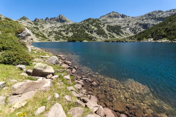 Pemandangan Menakjubkan Dengan Danau Valyavishko Pirin Mountain Bulgaria — Stok Foto