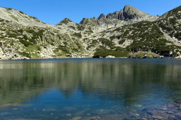 Pemandangan Menakjubkan Dengan Danau Valyavishko Pirin Mountain Bulgaria — Stok Foto