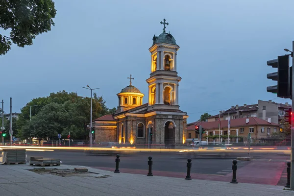 Plovdiv Bulgaria Mayo 2019 Vista Del Atardecer Iglesia San Petka — Foto de Stock