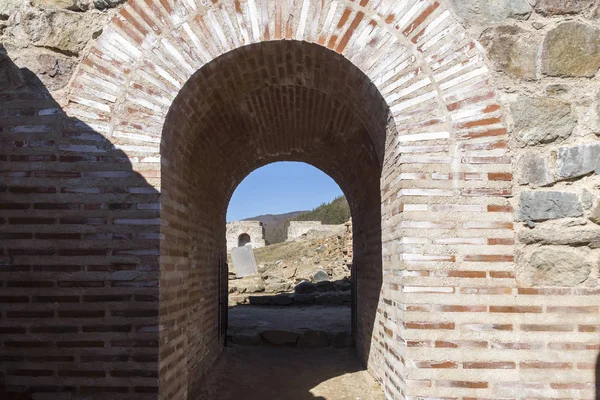 Lämningar Antik Romersk Fästning Trajans Port Sofia Regionen Bulgarien — Stockfoto