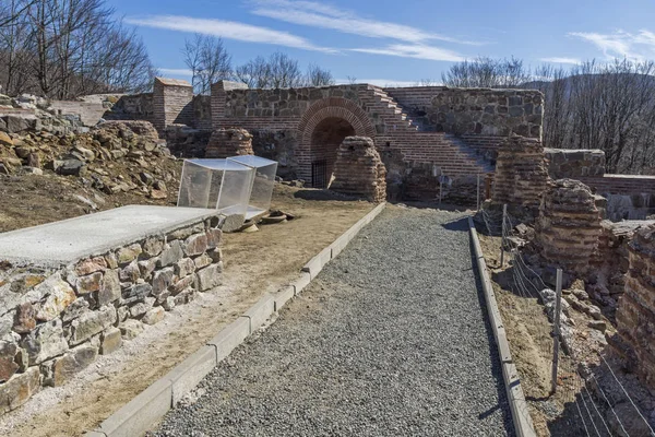 Restos Antigua Fortaleza Romana Puerta Trajano Región Sofía Bulgaria — Foto de Stock
