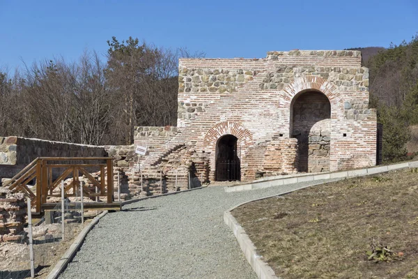 Antik Roma Kalesi Trajan Kapısı Kalıntıları Sofya Bölgesi Bulgaristan — Stok fotoğraf