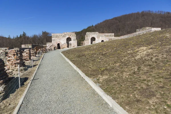 Antik Roma Kalesi Trajan Kapısı Kalıntıları Sofya Bölgesi Bulgaristan — Stok fotoğraf