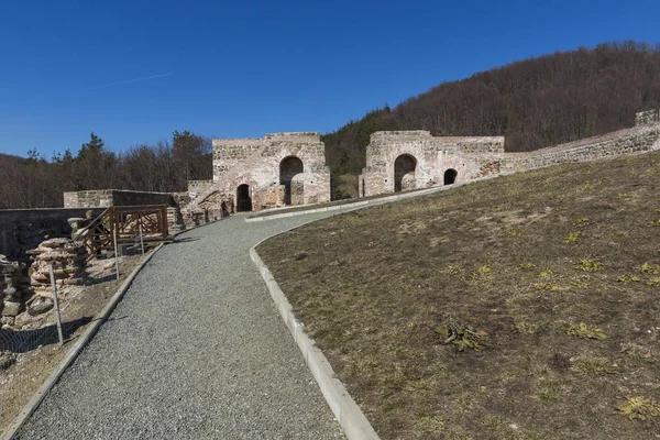 Antik Roma Kalesi Trajan Kapısı Kalıntıları Sofya Bölgesi Bulgaristan — Stok fotoğraf