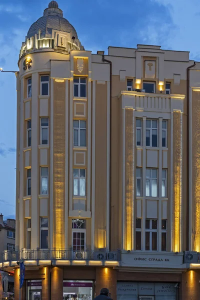 Plovdiv Bulgarije Mei 2019 Sunset View Van Central Pedestrian Street — Stockfoto