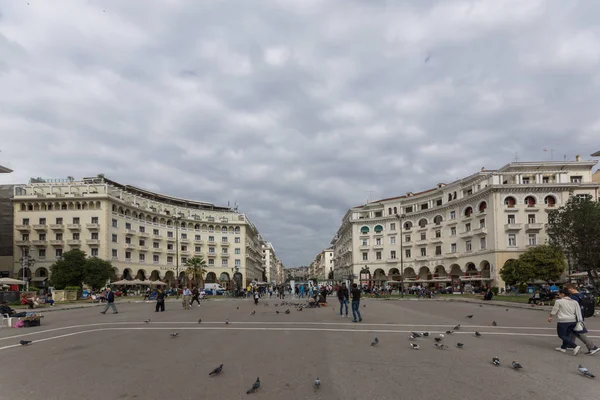 Thessaloniki Greece September 2017 Panoramic View Aristotelous Square Center City — Stock Photo, Image