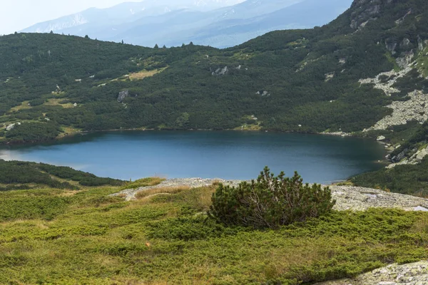 Summer landscape with The Trefoil lake at The Seven Rila Lakes, Rila Mountain, Bulgaria