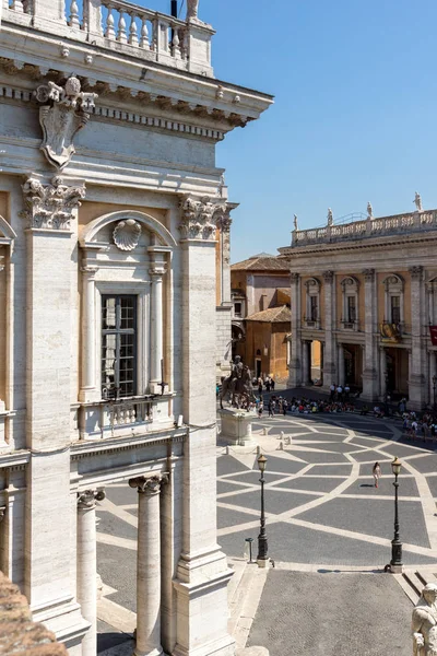 Rome Italy June 2017 Panorama Capitoline Museums City Rome Italy — Stock Photo, Image