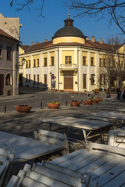 Sremski Karlovci Vojvodina Serbien November 2018 Panoramautsikt Över Centrum Staden — Stockfoto