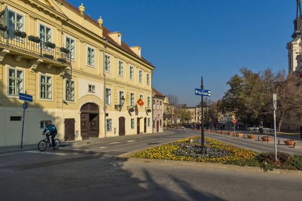 Sremski Karlovci Vojvodina Serbia November 2018 Panoramablick Auf Das Stadtzentrum — Stockfoto