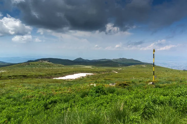Zelené Hory Vitošského Pohoří Nedaleko Černi Vrah Peak Bulharsko — Stock fotografie