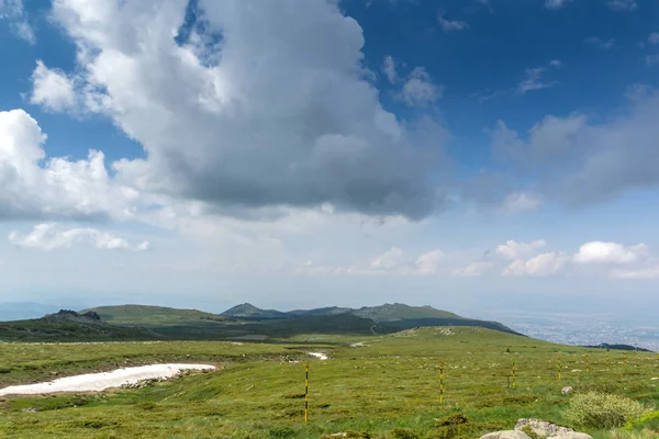 Verdi Colline Del Monte Vitosha Vicino Cherni Vrah Peak Sofia — Foto Stock