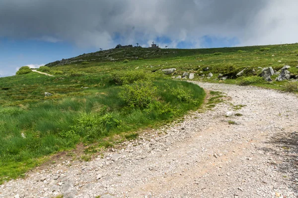 Green Hills Vitosha Mountain Cherni Vrah Peak Sofia City Region Stock Picture