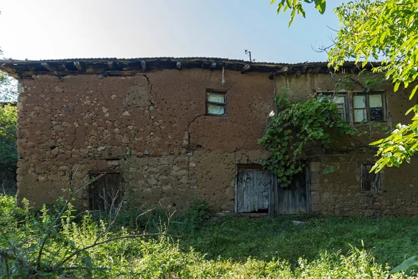 Lesnovo Macedonia Del Norte Julio 2018 Casas Antiguas Pueblo Lesnovo — Foto de Stock