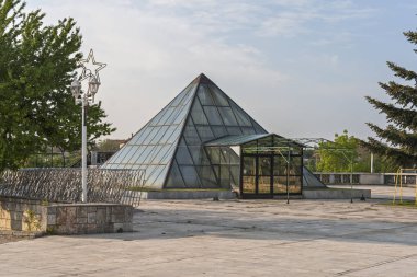 Kavarna, Bulgaristan - 2 Mayıs 2008: Kavarna kasabasının panoraması, Dobrich Bölgesi, Bulgaristan